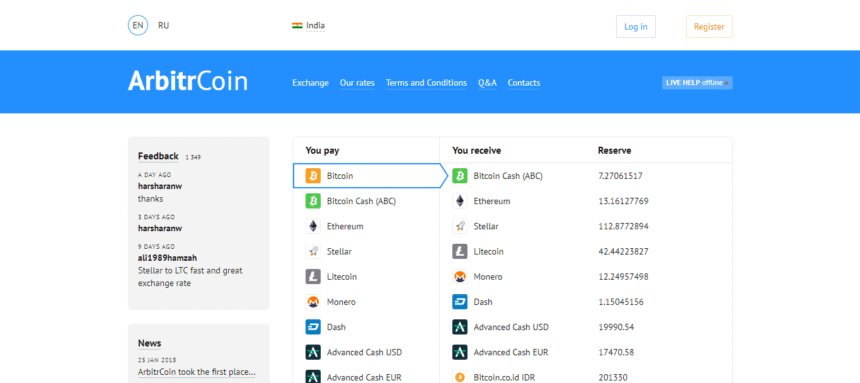 arbitrcoin.com