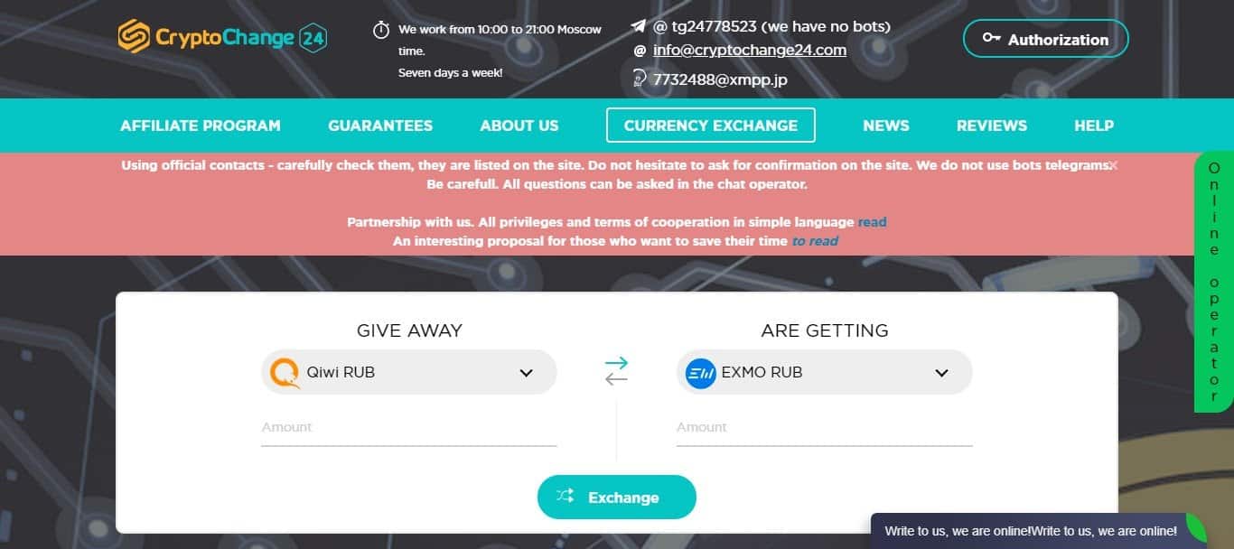 cryptochange24.com