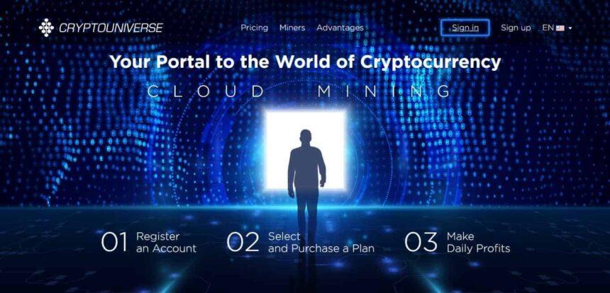 Cryptouniverse.io Mining Review : Full Detail Cloud Mining Review