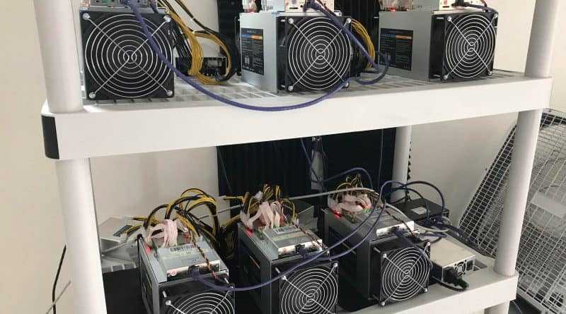 putting multiple asci boards together for crypto mining