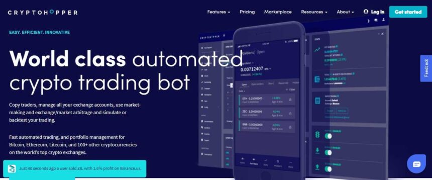 CryptoHopper Crypto Trading Bot Platform Review: Step By Step Guide