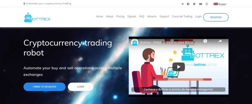 Bottrex Trading Bot Platform Review- Cryptocurrency Trading Robot