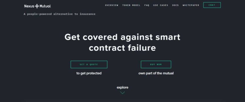NXM Defi Coins Review - Smart Contract Cover
