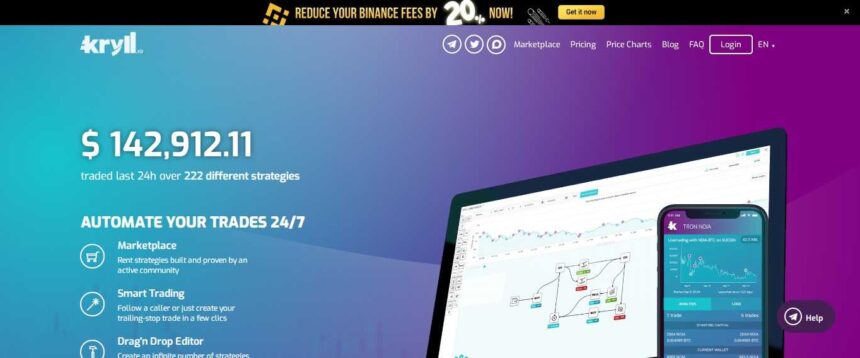 Kryll Trading Bot Platform Review : Automate Your Trade 24/7