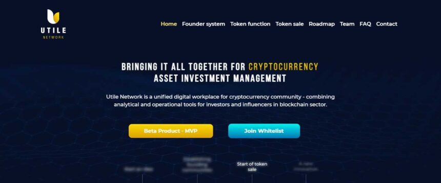 Utile-network.com Airdrop Review: You will get $50 worth of UTL tokens.