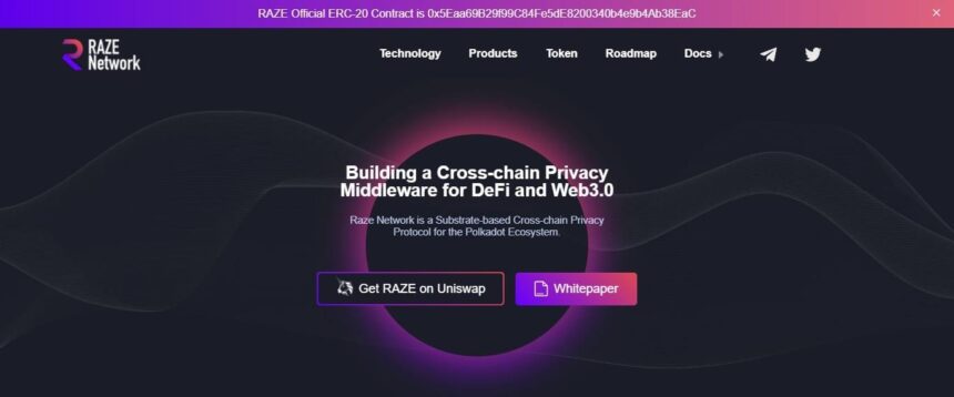 Raze.network Defi Coin Review: Cross-chain Privacy Protocol for the Polkadot Ecosystem