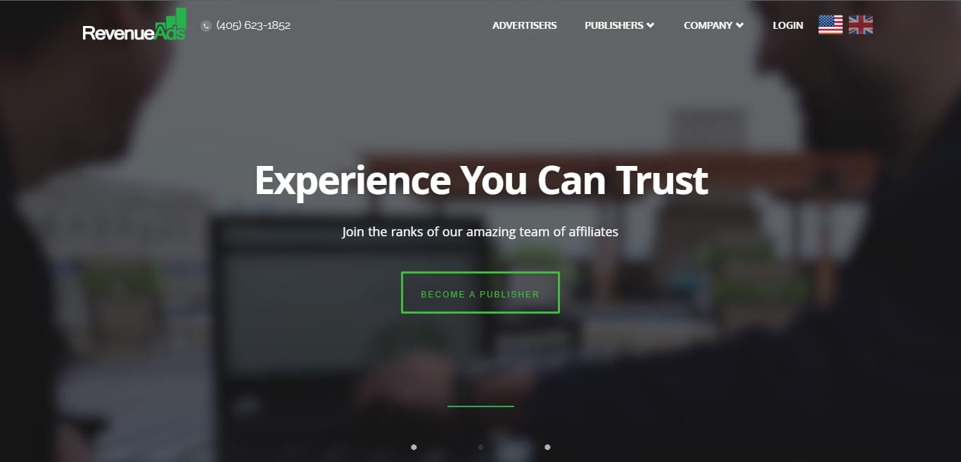 Revenueads.com Affiliate Network Review : Experience You Can Trust