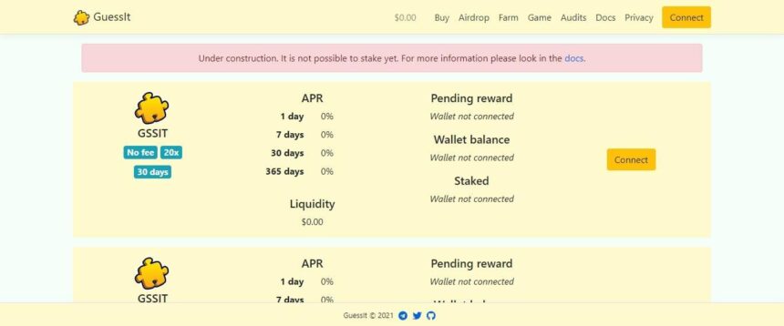 GuessIt Airdrop Review: You Will Get an Equal Share