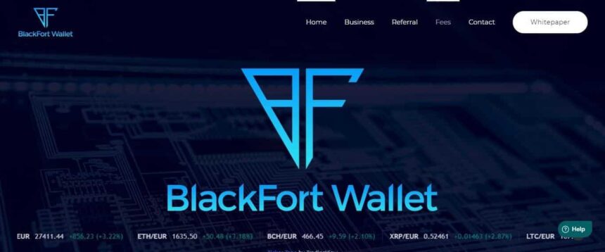 Blackfort Wallet Review: Simple and Intuitive Interface