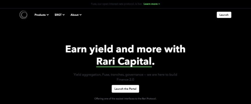 Rari Defi Coin Review: Earn yield and More with Rari Capital