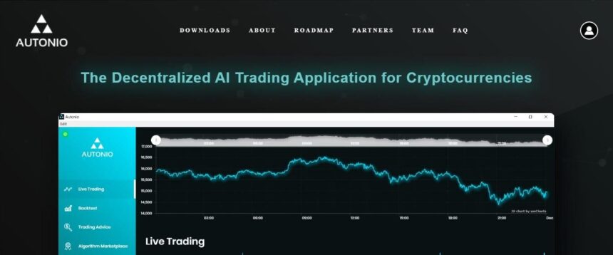 Autonio Trading Bot Platform Review : AI Trading Application for Cryptocurrencies