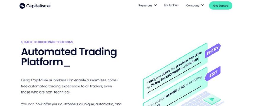 Capitalise Trading Bot Platform Review- Automated Trading Platform