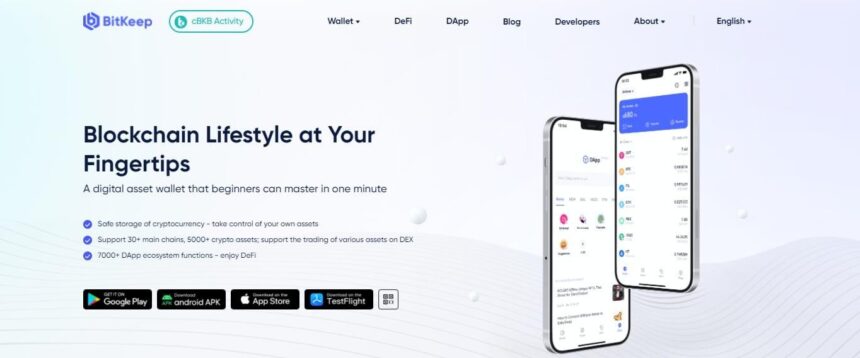 Bitkeep.org Wallet Review: Support 30+ Main Chains, 5000+ Crypto assets;