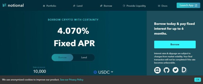 Notional Airdrop Review: Fully decentralized Protocol on Ethereum