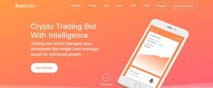 Botsfolio.com Crypto Trading Bot Platform Review: Automatically Generate Cryptocurrency