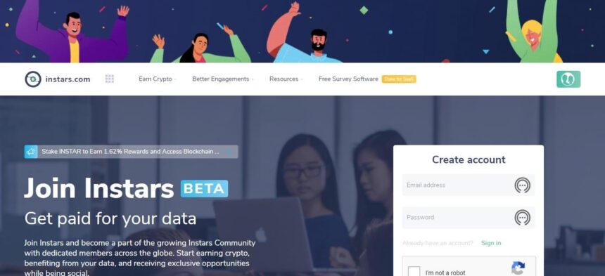 Instars.com Survey Review: Join Instars Get Paid For your Data
