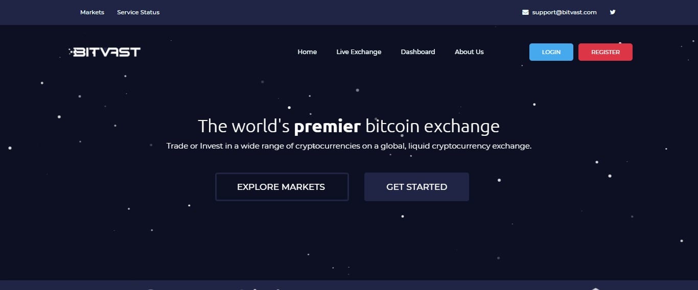Bitvast.com Exchange Review: The world's Premier Bitcoin Exchange