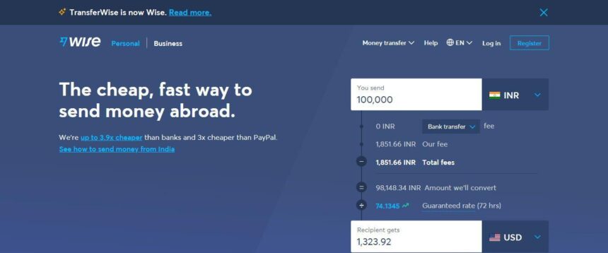 Wise.com Online Payment Service Review : Latest Updated