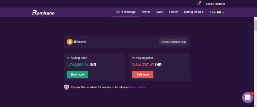Remitano Airdrop Review: You will get 0.24 RENEC per day.