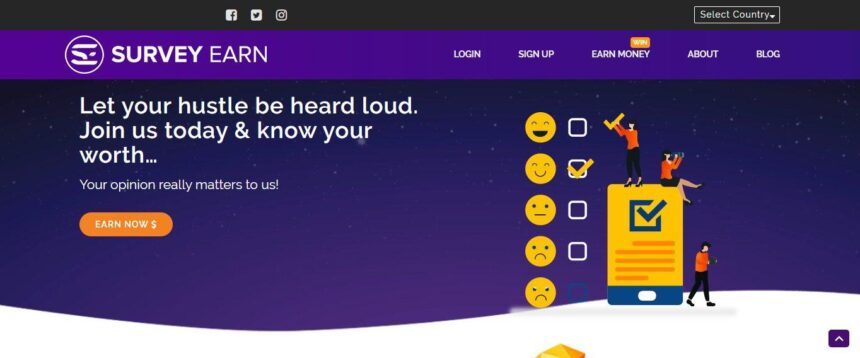 Surveytoearn.com Surveys Review: Get Earn Money Online