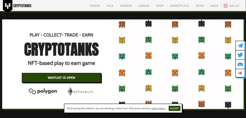 CryptoTanks Airdrop Review: Also earn more Entries for each Referral.