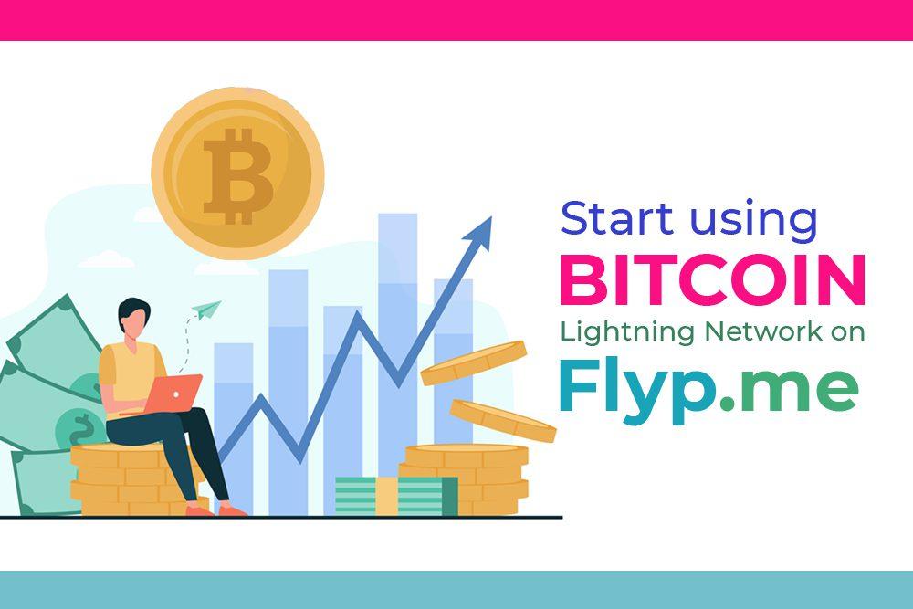 Start Using Bitcoin Lightning Network On Flyp.me
