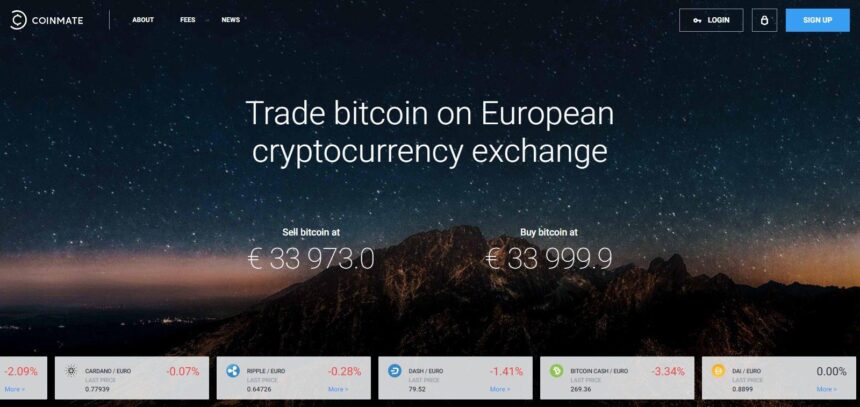 Coinmate Cryptocurrency Exchange Review: It Is Safe Or Legit Exchange?