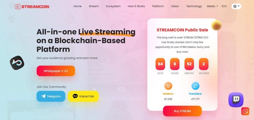 Stream-coin.com Ico Review: It Is Legit Or Scam Ico?