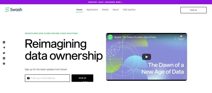 Swash Airdrop Review: Lucky Participant Will win up to 300K