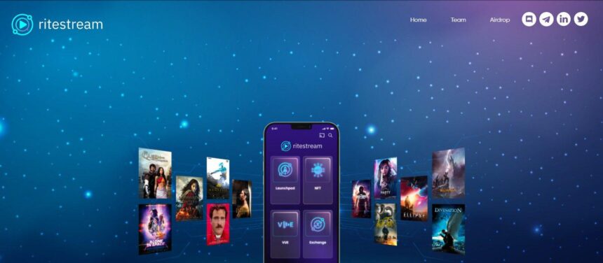Ritestream Airdrop Review: Buy and Sell Film and TV NFTs.