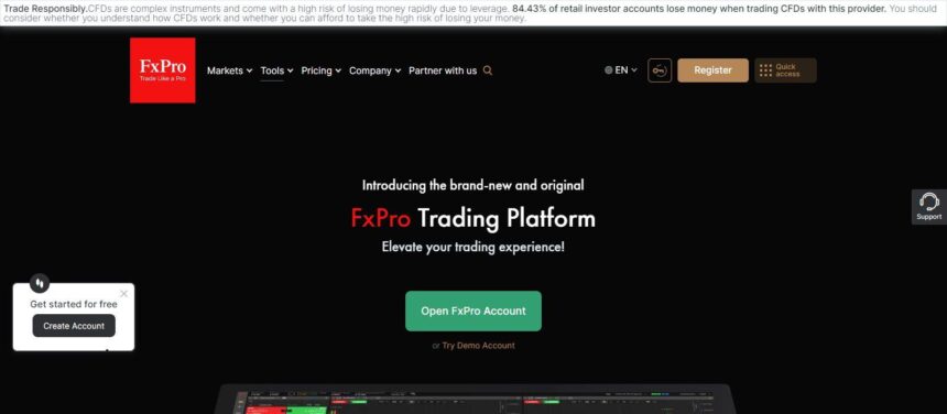 Fxpro.com Forex Review: The Brand-New and Original