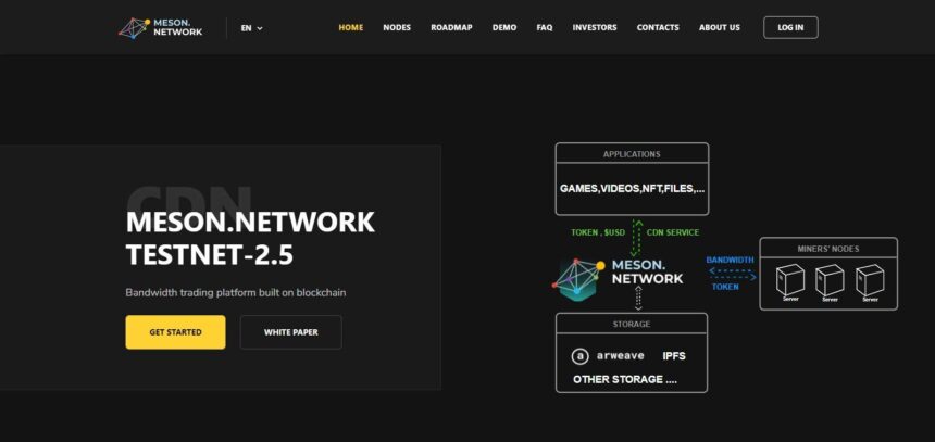 Meson Network Airdrop Review : Selected to Win 2.5 USDT & 5 Meson Each.