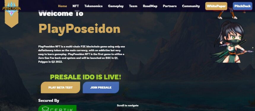 PlayPoseidon NFT Ico Review: It Is Legit Or Scam Ico?