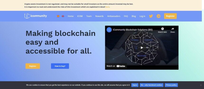 ICommunity Ico Review: It Is Legit Or Scam Ico?