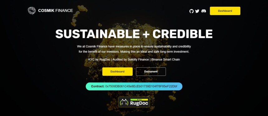 What Is Cosmik Finance(COSMIK)? Complete Guide & Review About Cosmik Finance?