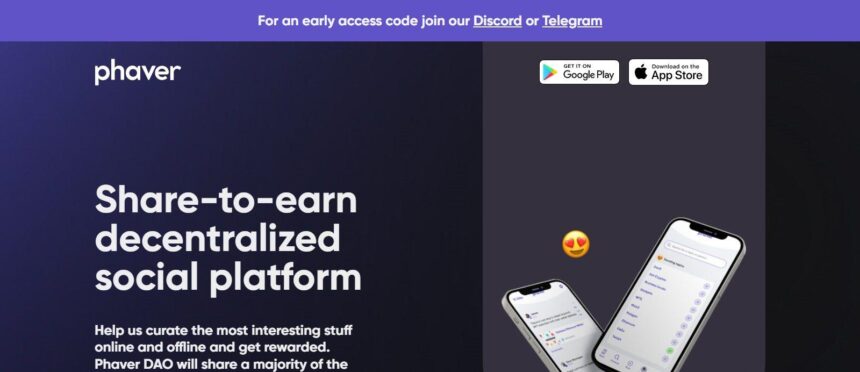 Phaver Airdrop Review: Share-To-Earn Decentralized Social Platform