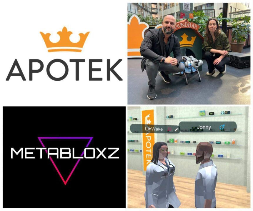 Metabloxz brings a major Swedish pharmacy chain into the Metaverse