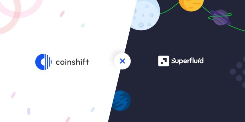 Coinshift partners with Superfluid for their V2 Beta Launch