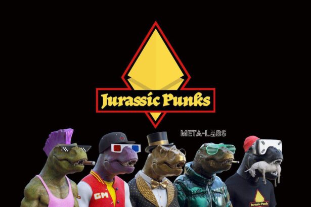 Jurassic Punks NFT - a unique generative NFT collection built in Unreal Engine 5