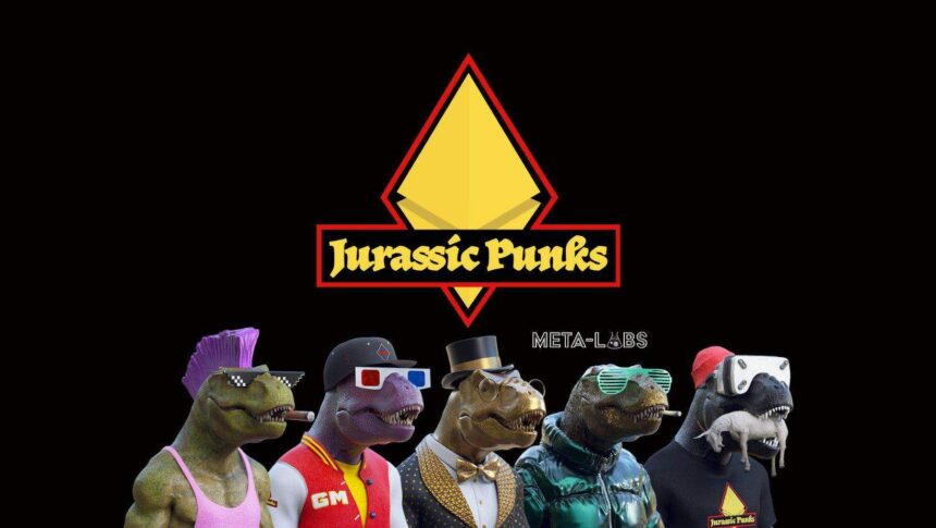Jurassic Punks NFT - a unique generative NFT collection built in Unreal Engine 5