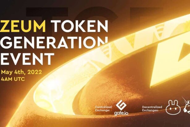 Colizeum Announces The $ZEUM Token Generation Event for May 4th