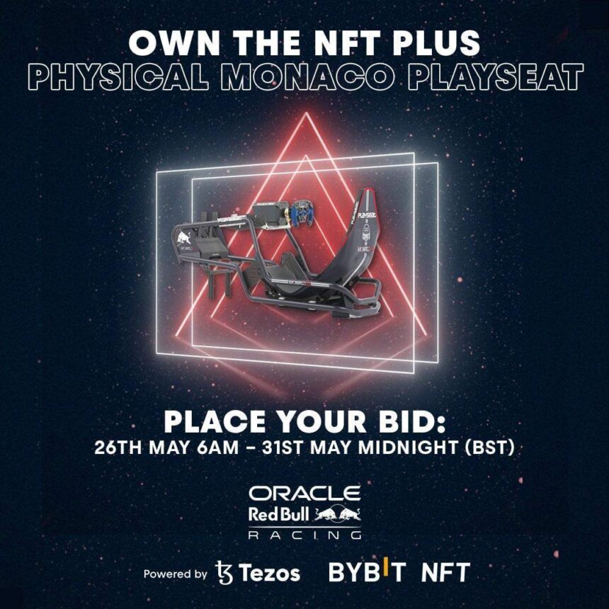 Oracle Red Bull Racing to Unveil 2022 NFT Collection at the Monaco Grand Prix, Powered by Tezos and Bybit