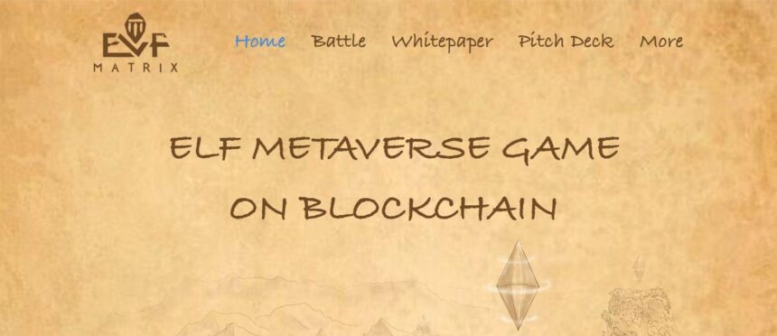 Elf Matrix Ico Review: It Is Legit Or Scam Ico?