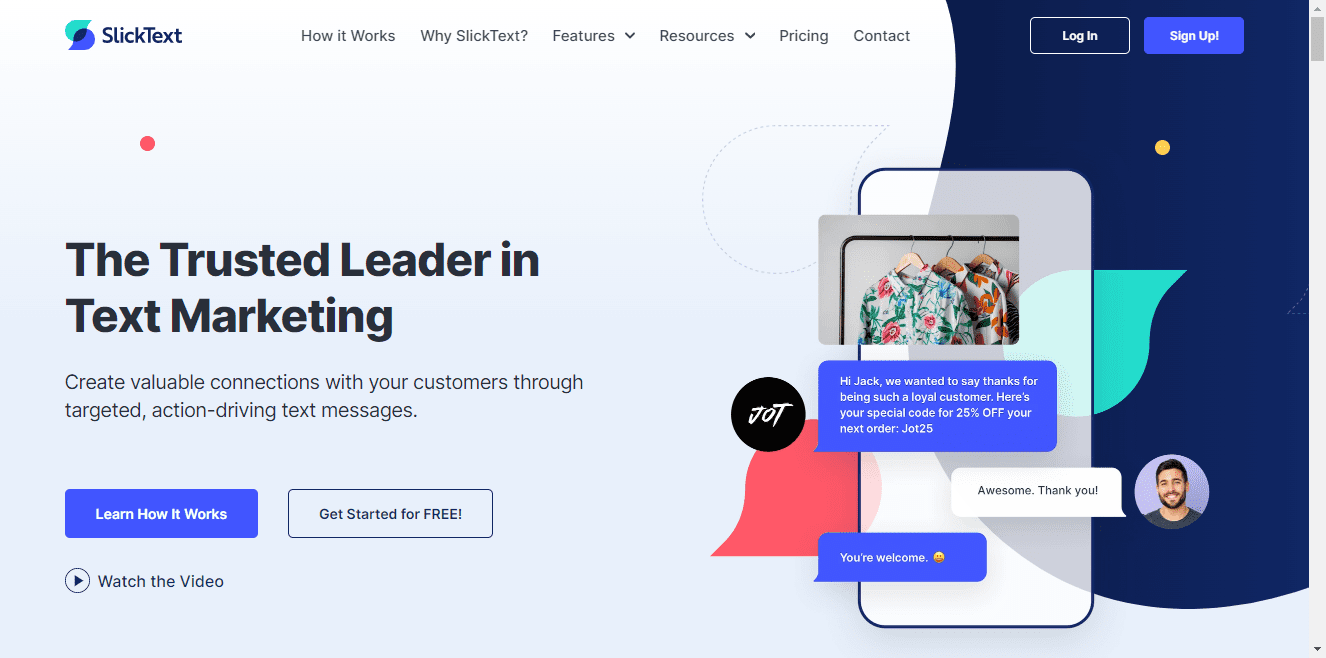 SlickText Affiliate Program Review: 15% - 25% Recurring Commission