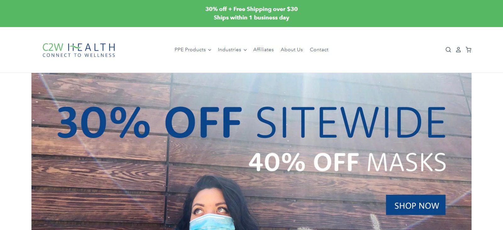 C2W Health Affiliate Program Review: 10% Commission on Each Sale