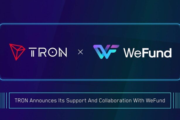 TRON Announces its Support and Collaboration with WeFund