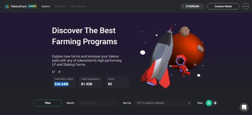 Tokensfarm Defi Coins Review - A Detailed Review About Tokensfarm