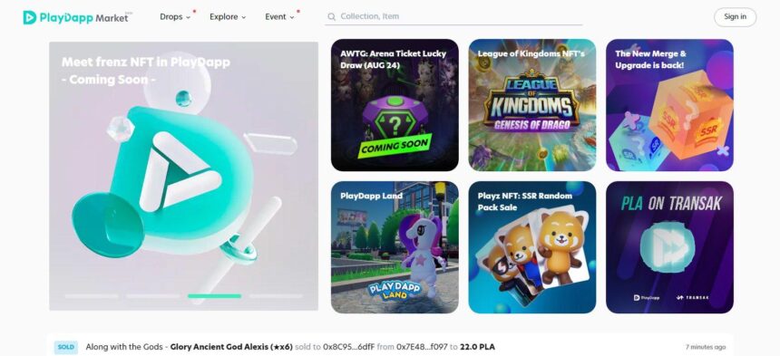 PlayDapp Airdrop Review : Selected to Win a PLAYZ R-Grade NFT.