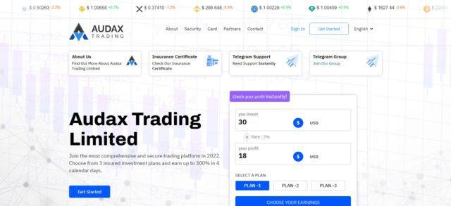 Audaxtrading.net Investment Review : Scam Or Paying? Read Our Full Review