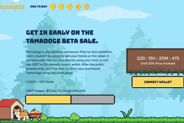 Metaverse Memecoin Tamadoge Raises $1 Million Midway Through Its Beta Sale